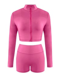 Image 3 of Pink Girl Active Set