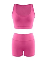 Image 2 of Pink Girl Active Set