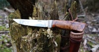 Image 18 of Puukko knife - Stainless steel, Alder Wood Handle