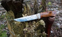 Image 19 of Puukko knife - Stainless steel, Alder Wood Handle