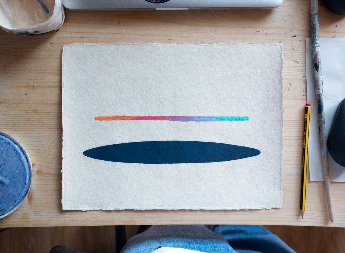 Image of “A line that is both beginning and end.”