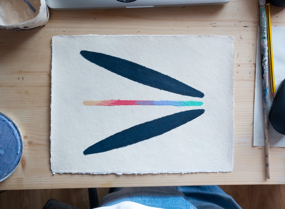 Image of “A line that is both beginning and end.” II