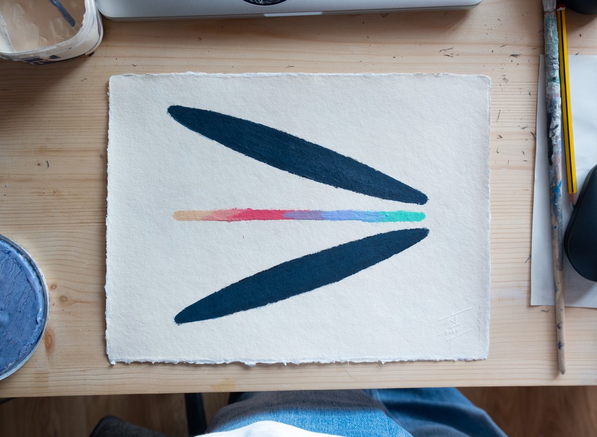 Image of “A line that is both beginning and end.” II