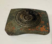 Image 2 of Pre-WW2 (Nazi Germany) Sturmabteilung (SA) EM/NCO Early-Pattern Belt Buckle