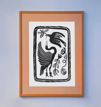 Birds playing