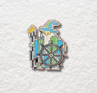 Image 1 of Ice Wizard Enamel Pin
