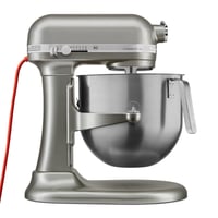 Image 1 of KitchenAid KSM8990CU 8-Quart Commercial Countertop Mixer, 10-Speed, Gear-Driven, Contour Silver