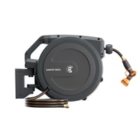 Image 1 of Giraffe Tools AW30 Wall Mounted 1/2" x 100 ft Garden Hose Reel, Retractable Water Hose Reel, Auto...