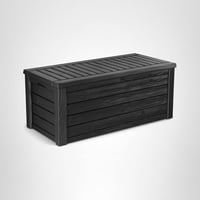 Image 2 of Keter Westwood 150 Gallon Resin Large Outdoor Storage Box for Patio Furniture, Outdoor Cushions, ...