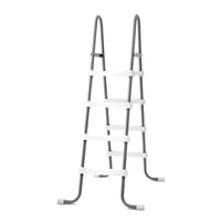 Image 3 of Intex Prism Frame Round Above Ground Outdoor Swimming Pool Set with Filter Pump, Ladder, Ground C...