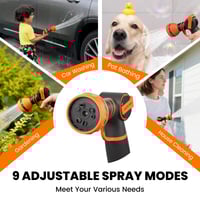 Image 3 of Giraffe Tools AW30 Wall Mounted 1/2" x 100 ft Garden Hose Reel, Retractable Water Hose Reel, Auto...