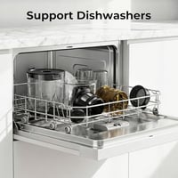 Image 4 of EanOruus Juicer Machines, 3-in-1 Cold Press Juicer with 6.5" Extra Large Chute, 100oz Large Capac...