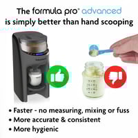 Image 4 of Baby Brezza Formula Pro Advanced Formula Dispenser Machine - Automatically Mix a Warm Formula Bot...