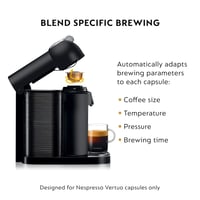 Image 5 of Nespresso Vertuo Coffee and Espresso Maker by Breville, Matte Black