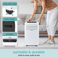 Image 5 of SereneLife Small Air Conditioner Portable 12,000 BTU with Built-in Dehumidifier - Portable AC Uni...