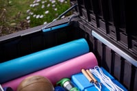 Image 5 of Keter Westwood 150 Gallon Resin Large Outdoor Storage Box for Patio Furniture, Outdoor Cushions, ...