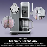 Image 5 of Ninja (Refurbished) Swirl by CREAMi Ice Cream and Soft Serve Maker, Sorbet, Milkshake, Frozen Yog...