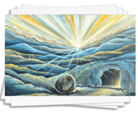 Image 1 of He is Risen Paper Print