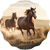 Image 2 of 🌈✨ 8-Inch 3D UV Printed Horse Wind Spinners
