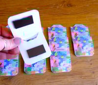 Image 2 of Handmade Magnetic Planner Tabs, trending, flowers, floral, green, pink, dividers, notebook, gift