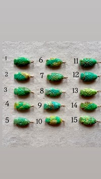 Image 2 of Lucky fish turquoise verte