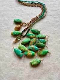 Image 1 of Lucky fish turquoise verte