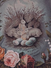 Image 2 of Easter bunny card 