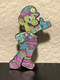 Image 2 of  Ornate luigi pin 