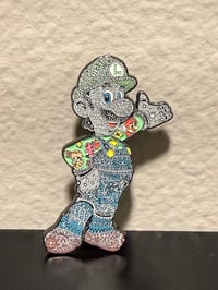 Image 1 of  Ornate luigi pin 