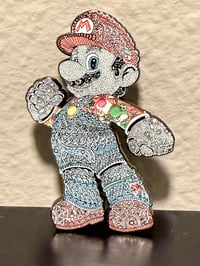 Image 1 of Ornate mario pin 