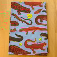 Image 1 of Salamanders Tea Towel