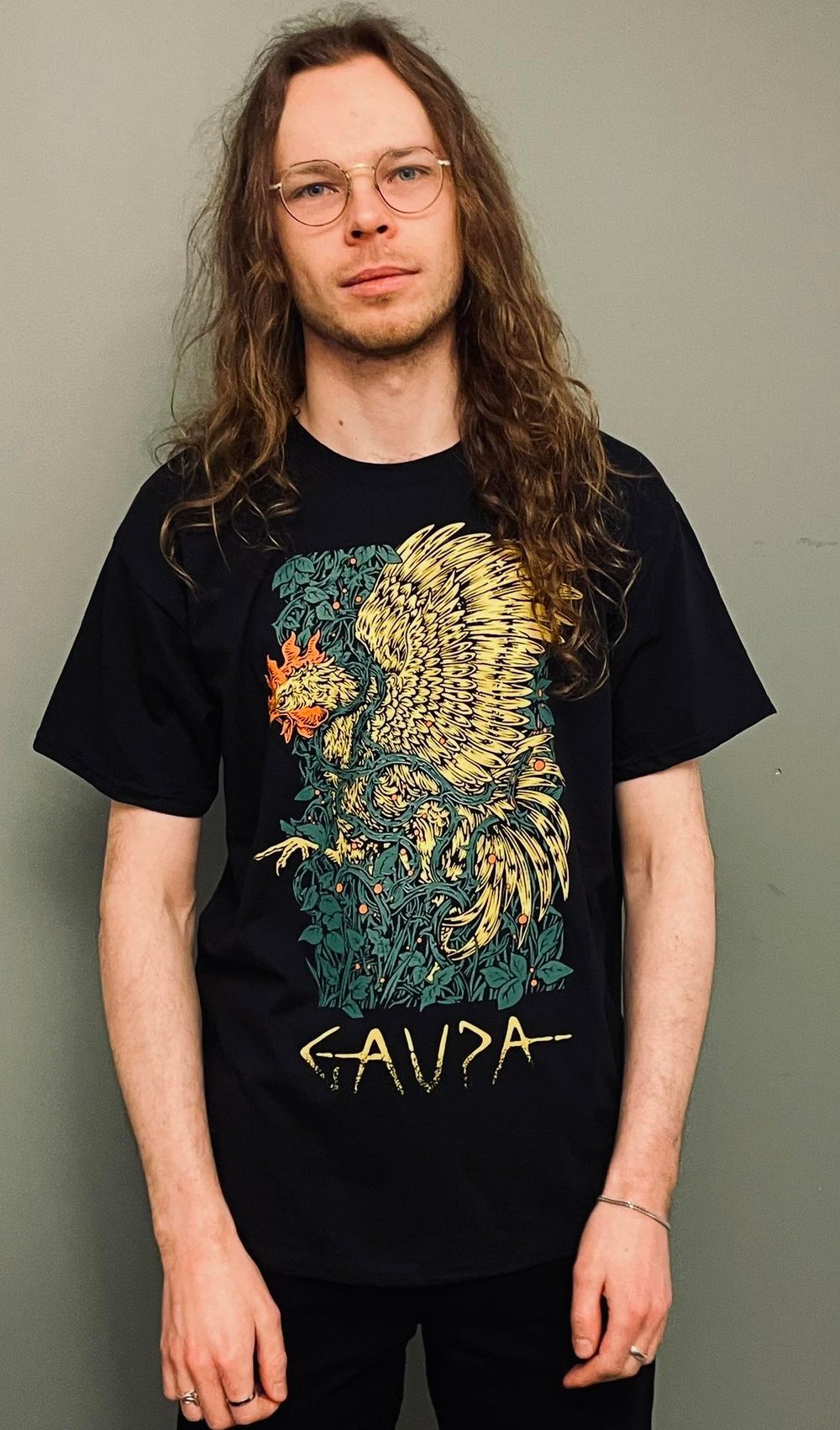 Image of Rooster T-shirt - Black