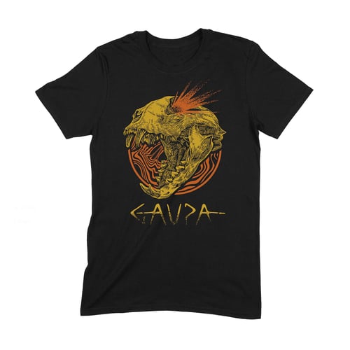 Image of Lynx Skull T-shirt - Black