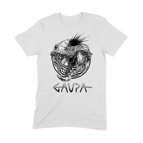 Image of Lynx Skull T-shirt - White