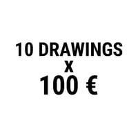 Image 1 of 10 drawings x 100 € (pack II)