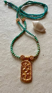 Image 1 of Collier Amulette fleur de mer 