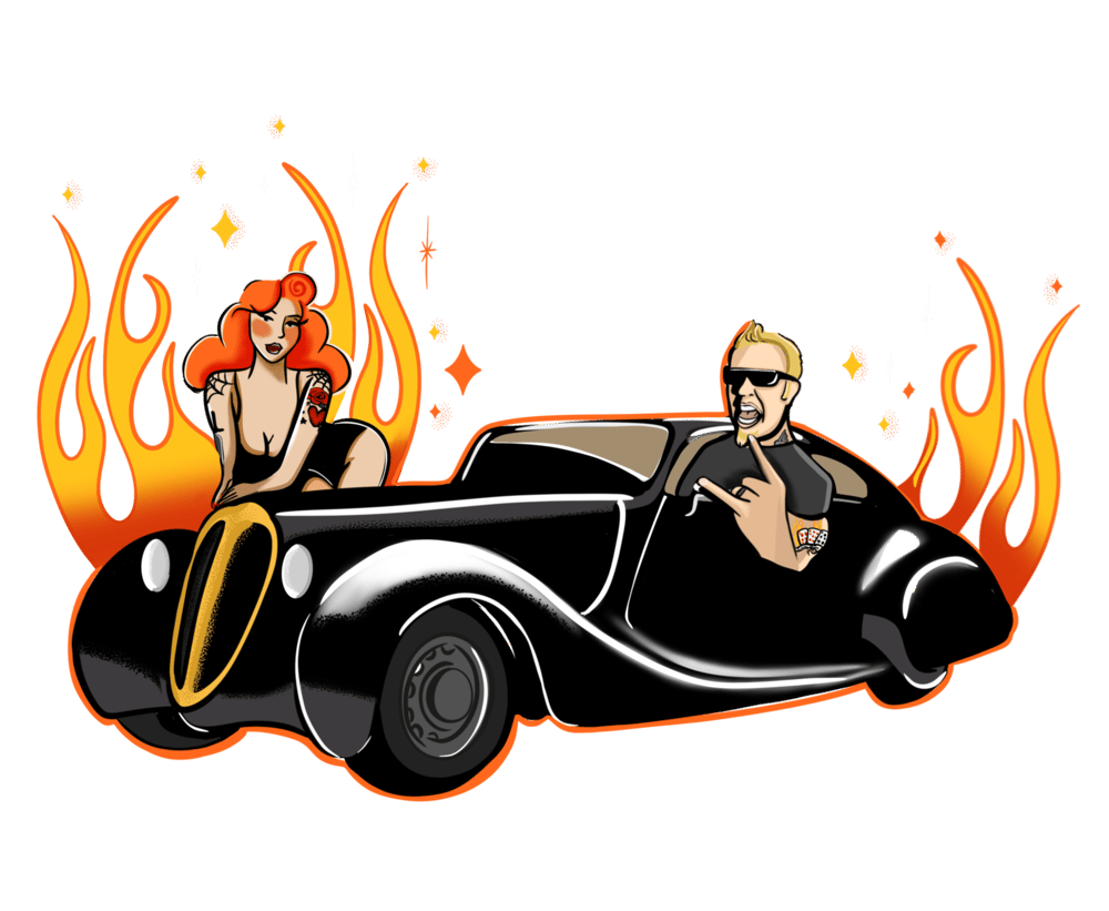 Image of Hetfield Hotrod 