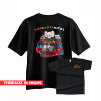 Image 1 of Built Different  - Black, Orange 