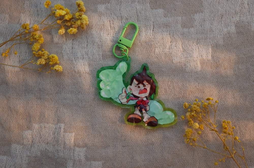 Image of Momo Ayase Acrylic Keychains