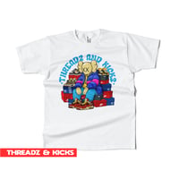 Image 1 of Built Different - White, Blue 