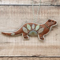 Image 1 of Landscape Otter Decoration