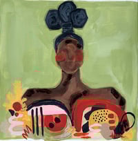 Image 1 of She Wears Her Crown High - Original Painting 