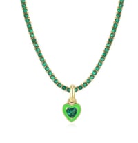 Image 3 of Sparkle Heart Necklace