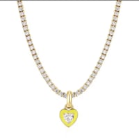 Image 4 of Sparkle Heart Necklace