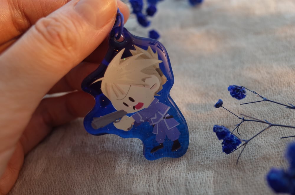 Image of Riza Hawkeye Epoxy Keychain | 1.96"(5cm)