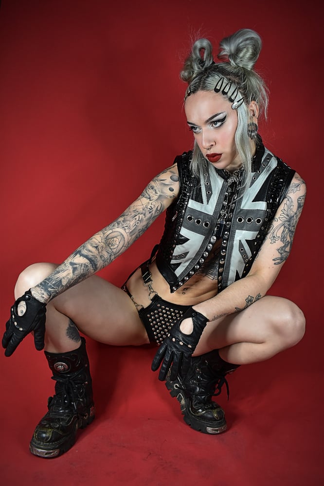 Image of UNION JACK VEST GREY