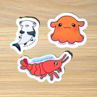 Silly Sea Critter Stickers
