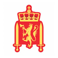 Sticker - Norwegian Army Coat of Arms