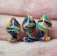 Image 3 of MINI PLUGS BLUE RAINBOW