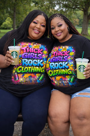 Image of THICK GIRLS ROCK JUMP INTO SPRING T-SHIRT